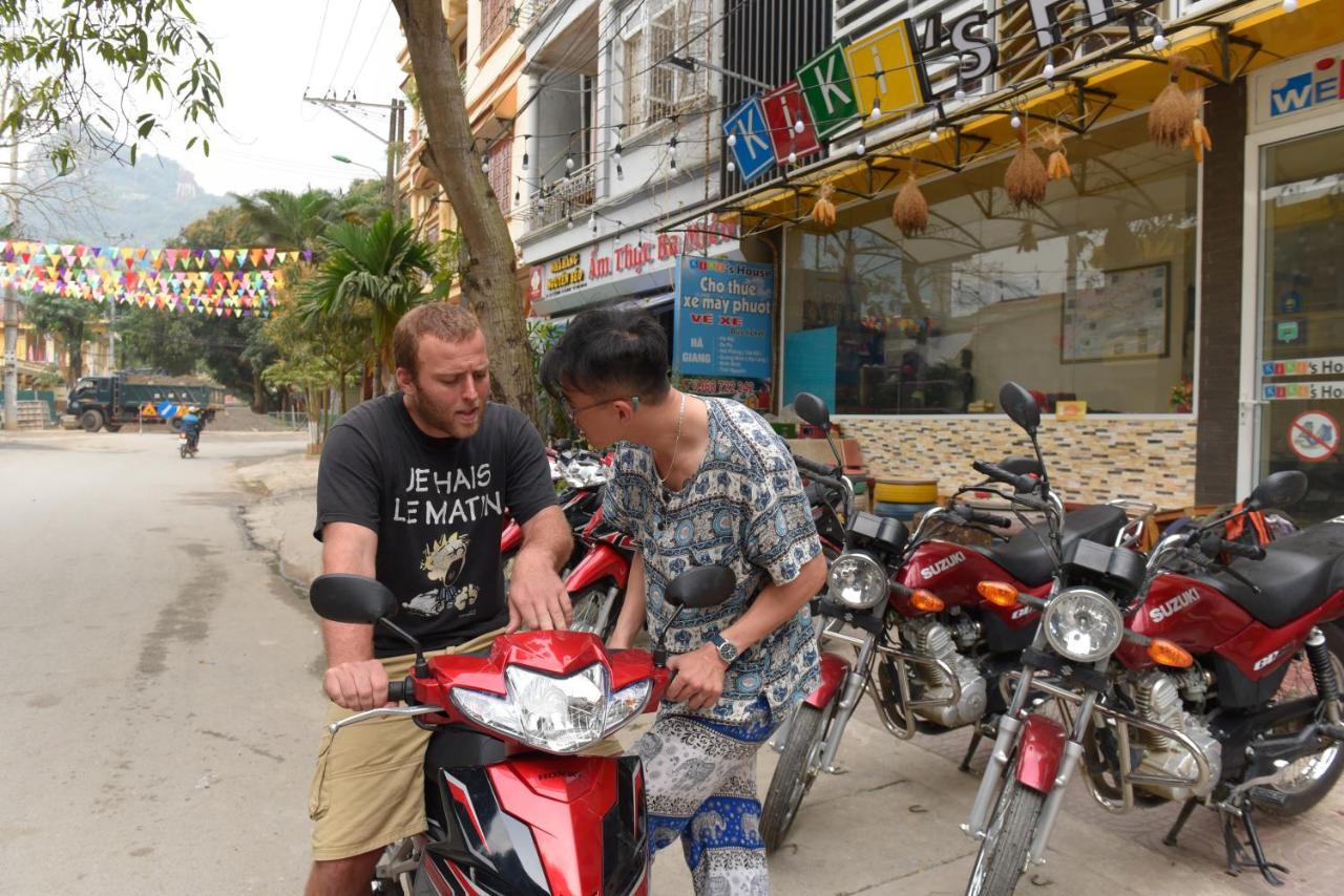 Albergue Kiki'S House And Motorbike For Rent Ha Giang Exterior foto